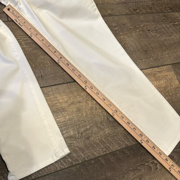 Wit & Wisdom AbSolution High Waist Ankle Skimmer Jeans Off White 12 - Picture 4 of 8